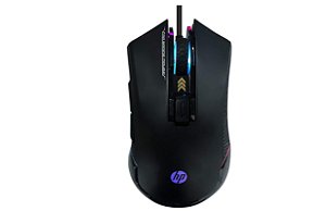Mouse Gamer HP Gaming G360 Preto Rgb 6.200 Dpi Óptico - HP