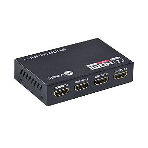 Splitter HDMI 1 entrada 4 saídas SPH1-4 - Vinik