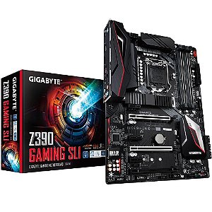 Placa Mãe GIGABYTE Z390 Gaming SLI Intel® - GIGABYTE