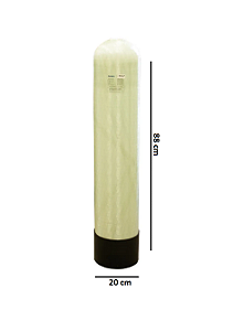 Tanque em Fibra FRP 8x35 Cor Natural com Bocal 2.1/2"