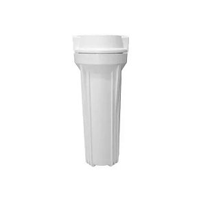 Carcaça Branca 9"3/4 para Filtros - Rosca 1/2"