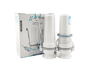 Purificador de Água Hidro Filtros 2 Etapa Filtragem AS2 Dual