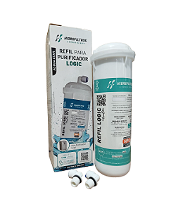 Refil Filtro para Purificadores Digit/ Logic Hidro Filtros