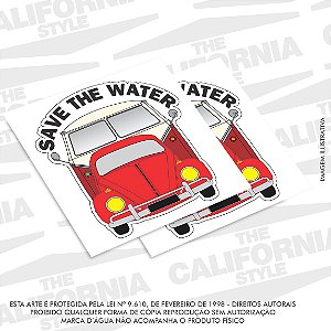 Sticker Save The Water Aircooled