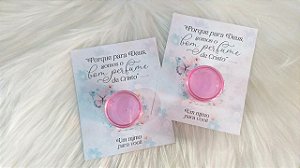 Card mimo Floral + potinho de creme 4ml