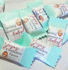 Balinha Personalizada Tema Pascoa Cristão