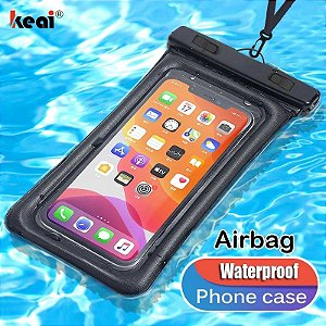 Case de Telefone à Prova d'Água para Uso Subaquático - Ideal para Piscina, Praia e Cachoeira!