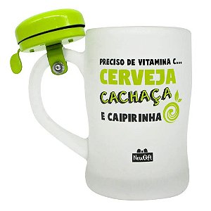 Caneca Campainha Cerveja Cachaca E Caipirinha Zona Criativa