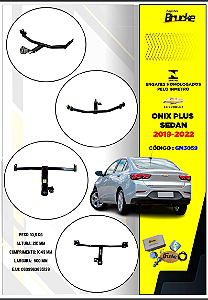 Engate Fixo GM Onix LT/LTZ/RS 2021-2023 GM3061 - Saint Peças e Acessórios  Automotivos