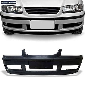 P/choque Plast GOL G III (3) / PARATI G III (3) 2000 /2005  DIANTEIRO PRETO LISO C/ Friso Superior