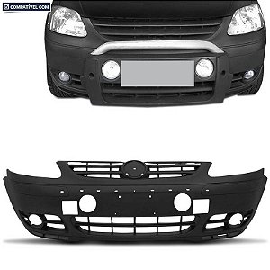 P/choque Plast CROSSFOX 2007 / 2010 DIANTEIRO PRETO LISO