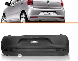 P/choque Plast SURAN - SPACE FOX 2010 / 2014 TRASEIRO PRETO LISO C/ FURO SENSOR