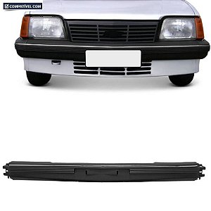 P/choque Plast MONZA 1982 / 1990 DIANTEIRO PRETO C/ ALMA DE AÇO