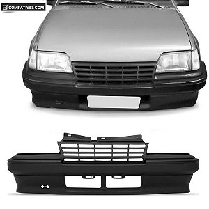 P/choque Plast KADET IPANEMA  S/SL / SLE / GL / GLS / LIFE 1988 / 1995 DIANTEIRO PRETO TEXTURIZADO