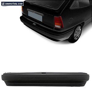 P/choque Plast KADET SL / SLE / GL / GLS / LIFE 1988 / 1995 TRASEIRO PRETO Texturizado C/ FRISO e espuma