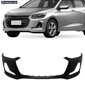 P/choque Plast ONIX 2020 / 2022 DIANTEIRO PRETO LISO