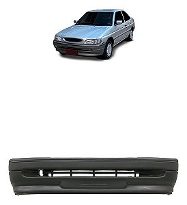 P/choque Plast ESCORT  - L-GL   (SAPÃO) 1993 / 1996 DIANTEIRO CINZA C/ ESPUMA FRISO CROMADO