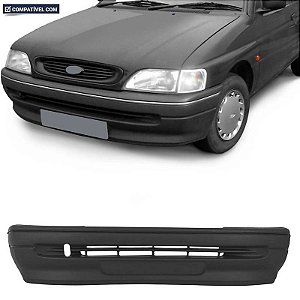 P/choque Plast VERONA 89 / 92 DIANTEIRO PRETO LISO
