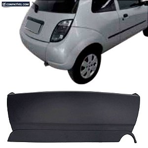 P/choque Plast KA 2003 / 2007 TRASEIRO PRETO LISO CENTRO