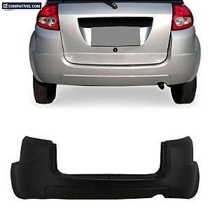 P/choque Plast KA 2008 / 2010 TRASEIRO PRETO LISO