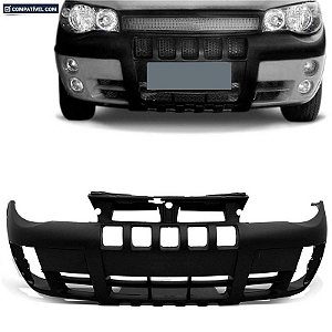 P/choque Plast STRADA TREKKING RESTYLING II - CE / CS / FLEX 2005 / 2009 DIANTEIRO PRETO Micro Text. C / MILHA