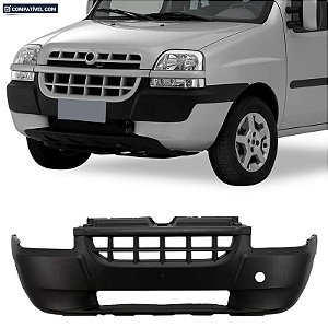 P/choque Plast DOBLO 2002 / 2010 DIANTEIRO PRETO LISO