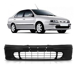 P/choque Plast MAREA 1996 / 2003 DIANTEIRO PRETO LISO S/ MILHA