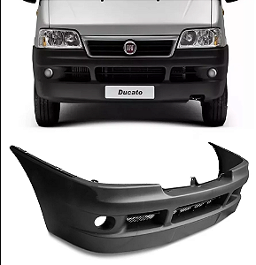 P/choque Plast DUCATO 2002 / 2011 DIANTEIRO PRETO LISO C/FURO