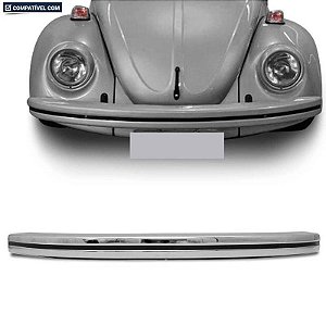Lamina Colecionador FUSCA SEDAN MEXICANO 1968 / 1973 TRASEIRA CROMADO Estreito