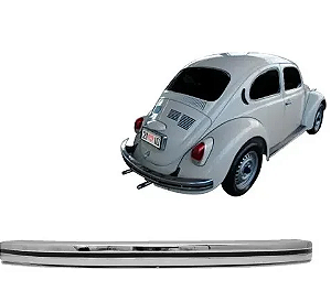 Lamina Colecionador FUSCA SEDAN AMERICANO 1968 / 1973 TRASEIRA CROMADO Americano