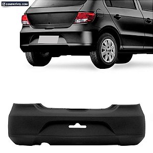 Parachoque Gol Ger. 5 09/12 Traseiro Preto Liso