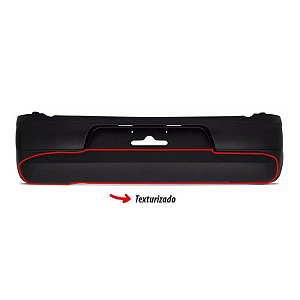 Parachoque Gol Ger. 4 05/10 Traseiro Preto Liso/Parcial