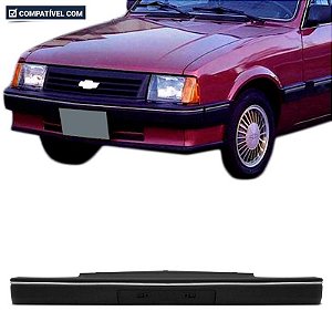 Parachoque Chevette + Alma Plástica 87/94 Dianteiro Preto Texturizado