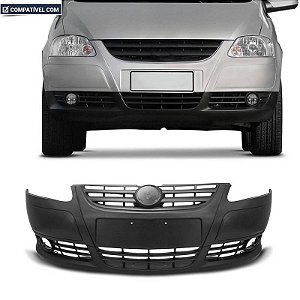 Parachoque Fox / Spacefox 08/10 Dianteiro Preto Liso c/furo c/suporte