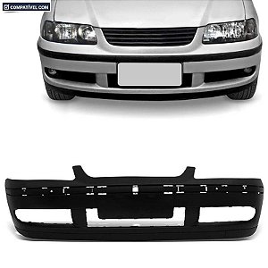 Parachoque Gol Ger.3 Turbo 00/02 Dianteiro Preto Liso