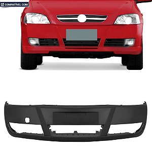 Parachoque Astra / Sedan / Hatch 03/12 Dianteiro Preto Liso c/ e s/ Farol