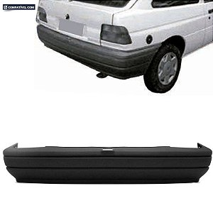 Parachoque Escort 93/96 Traseiro Preto Texturizado c/ Espuma