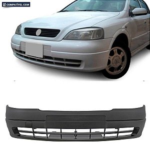 Parachoque Astra / Sedan / Hatch 99/02 Dianteiro Preto Liso s/ Farol