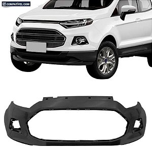 Parachoque Ecosport 13/17 Dianteiro Preto Liso