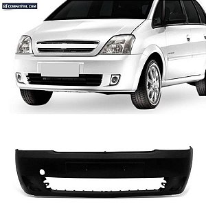 Parachoque Meriva 03/12 Dianteiro Preto Liso s/ Farol