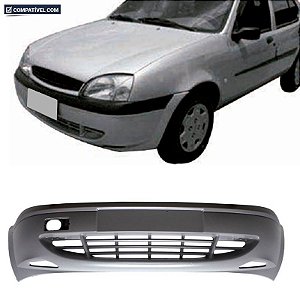 Parachoque Fiesta /  Courier  00/02 Dianteiro Primer s/ Farol