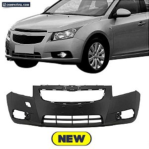 Parachoque Cruze Sedan 12/... Dianteiro Preto Liso
