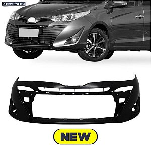 Parachoque Yaris Hatch/ Sedan 18/... Dianteiro Pre Liso s/ grade s/ furo p/ sensor