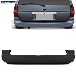 Parachoque Escort Zetec SW 97/03 Traseiro Preto Texturizado c/Alma Plástica