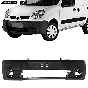 Parachoque Kangoo 08/14 Dianteiro Preto Liso