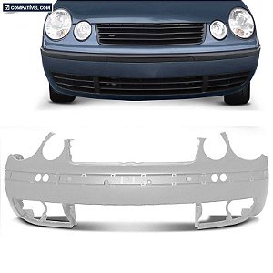 Parachoque Polo / Sedan / Hatch 03/06 Dianteiro Primer c/ Farol