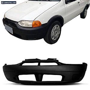 Parachoque Strada Restyling 99/01 Dianteiro Preto Texturizado s/farol