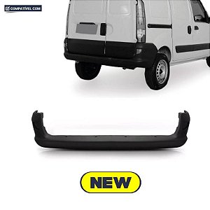 Parachoque Kangoo 18/... Traseiro Preto Texturizado