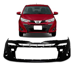 Parachoque Yaris Sedan 18/... Dianteiro Pre Liso c/ grade