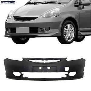 Parachoque Fit 06/08 Dianteiro Preto Liso